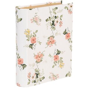 Clayre & Eef 66013W Caja Forma Libro Blanco 17x14x5...