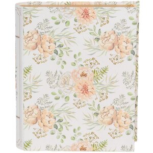 Clayre & Eef 66017 Caja Forma Libro Blanco Verde...