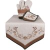 Clayre & Eef LFJ44 Manopla de horno Beige Marrón 18x30 cm