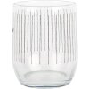 Clayre & Eef BHSGL0007 Vaso romántico Ø 8x9 cm 300 ml Transparente