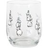 Clayre & Eef BNSGL0002 Vaso para beber conejo Ø 8x9 cm 300 ml estilo campestre