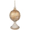 Clayre & Eef 6Y5584 Adorno Hierro Marrón-Oro Antiguo Ø 19x45 cm