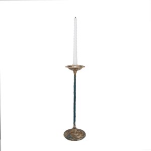 Clayre & Eef 6Y5659 Candelero Hierro Beige Ø...