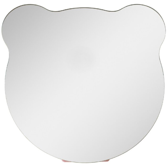 Juleeze JZSP0018 Espejo de mesa 16x16x4 cm plata rosa diseño elegante