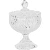 Clayre & Eef 6GL5002 Tarro con tapa Ø 10x15 cm