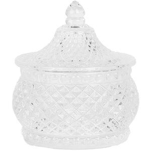 Clayre & Eef 6GL5004 Tarro con tapa Ø 10x11 cm