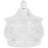 Clayre & Eef 6GL5004 Tarro con tapa Ø 10x11 cm