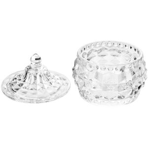 Clayre & Eef 6GL5006 Tarro con tapa Ø 10x11 cm