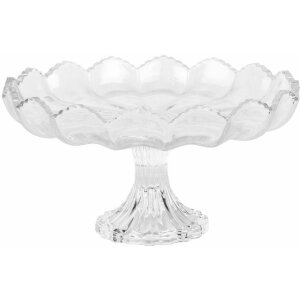Clayre & Eef 6GL5013 Cuenco sobre pie vidrio...