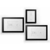 Deknudt S66KF2 Set 3 Marcos Madera Negro Mate Diseño Moderno