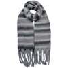 Juleeze JZSC0821G bufanda gris 39x200 cm señoras material sintético suave