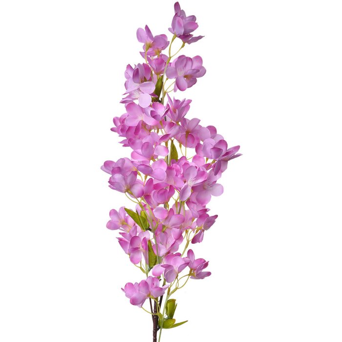 Clayre & Eef 5PL0117F Decoración Rama con Flores Morado 15x8x100 cm