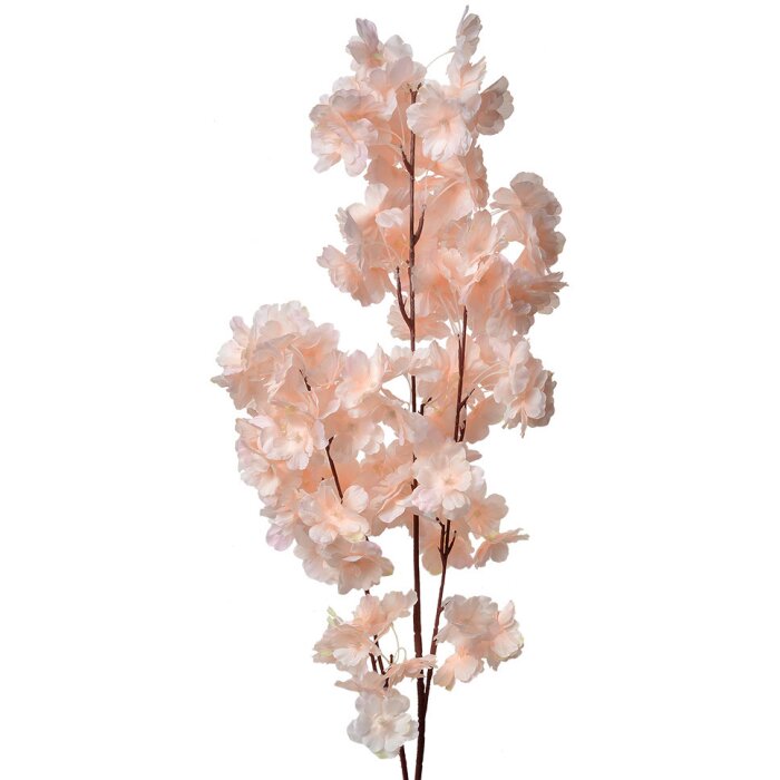 Clayre & Eef 5PL0118O Rama decorativa con flores naranjas 24x8x100 cm