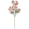 Clayre & Eef 5PL0120 Ramo Decorativo Flores Rosa 22x11x85 cm Plástico Moderno