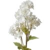 Clayre & Eef 5PL0125W Decoración Rama con Flores Blanco 17x9x72 cm