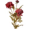 Clayre & Eef 6PL0328DP Rama decorativa con flores rojas 9x9x68 cm