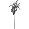 Clayre & Eef 6PL0329 Decoración Rama con Flores Azul 20x20x103 cm