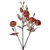 Clayre & Eef 6PL0330P Rama decorativa con flores naranja 16x9x73 cm