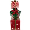 Clayre & Eef 5Y1261 Decoración Regalo Rojo Verde 42x36x92 cm Metal Country Style