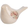 Clayre & Eef 6CE1951M Decoración Pájaro Cerámica Beige 22x9x12 cm