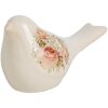 Clayre & Eef 6CE1951S Decoración Pájaro Beige Rosa 16x7x9 cm