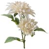 Clayre & Eef 6PL0339W Decoración rama flores blancas 12x12x62 cm