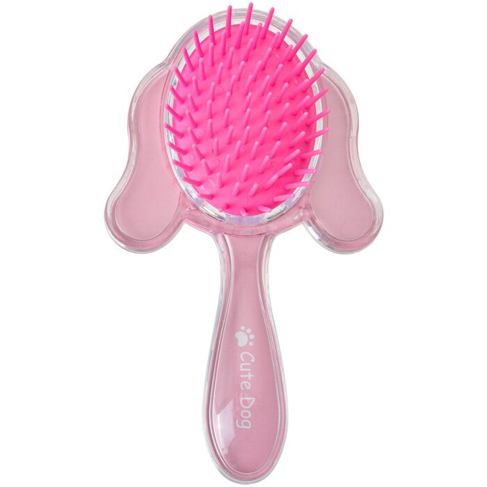Juleeze JZCHBR0004 Cepillo niños rosa 15x9x3 cm ergonómico ligero