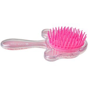 Juleeze JZCHBR0004 Cepillo niños rosa 15x9x3 cm ergonómico ligero