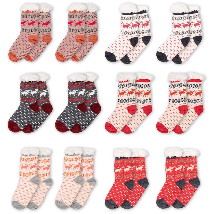 Juleeze JZSKSET0001 Juego de Calcetines 12 Pares Talla Única Multicolor Cotidiano