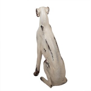 Clayre & Eef 5MG0048 Decoración Perro Beige Marrón 37x24x79 cm
