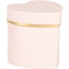Clayre & Eef 66024P Caja Regalo Corazón Rosa 10x10x10 cm