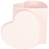 Clayre & Eef 66024P Caja Regalo Corazón Rosa 10x10x10 cm
