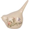 Clayre & Eef 6CE1954M Decoración Pájaro Beige Rosa 14x9x15 cm Estilo campestre