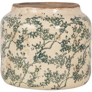 Clayre & Eef 6CE1975L Maceta Cerámica Beige...