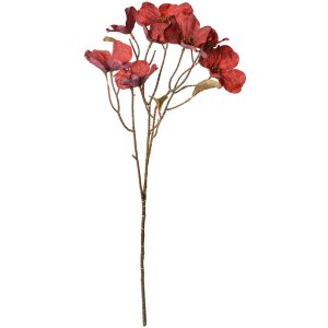 Clayre & Eef 5PL0112R Flor Artificial Rojo 12x8x72 cm
