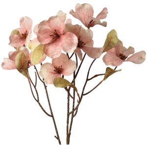 Clayre & Eef 5PL0113P Ramo de flores artificial rosa...