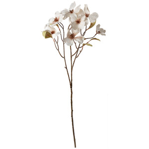 Clayre & Eef 5PL0113W Ramo de flores artificial blanco 12x8x72 cm