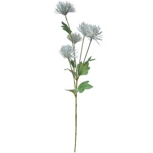Clayre & Eef 5PL0124BL Decoración Rama con Flores Blanco 16x9x70 cm