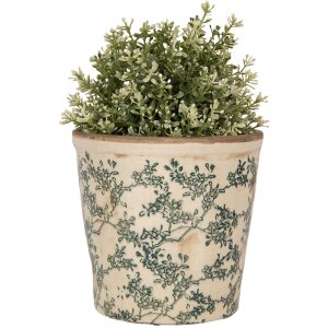 Clayre & Eef 6CE1976M Florero Ø 17x16 cm Diseño Vintage