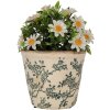Clayre & Eef 6CE1976S Florero Ø 12x11 cm Diseño Vintage