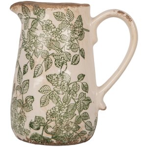 Clayre & Eef 6CE1977M Jarra decorativa 16x12x18 cm