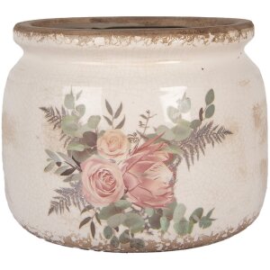 Clayre & Eef 6CE1978L Florero Ø 20x15 cm...