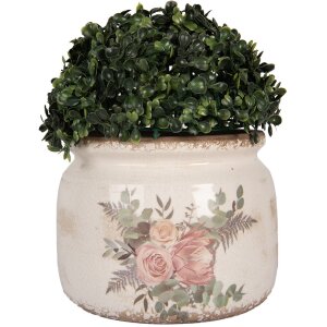 Clayre & Eef 6CE1978L Florero Ø 20x15 cm Vintage Look