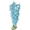 Clayre & Eef 6PL0319BL Decoración Rama con Flores Azul 6x6x80 cm
