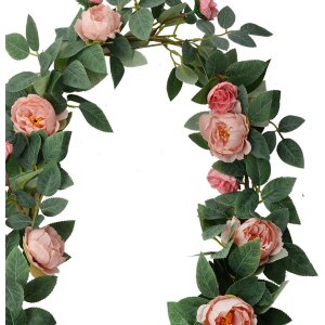Clayre & Eef 6PL0322 Flores Artificiales Guirnalda de...