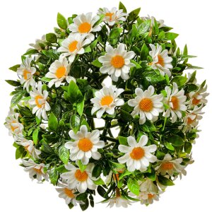 Clayre & Eef 6PL0324S Flor artificial decorativa bola...