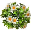 Clayre & Eef 6PL0324XS Bola decorativa flor artificial margarita Ø 12 cm