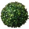Clayre & Eef 6PL0325M Bola decorativa boj plástico verde Ø 20 cm