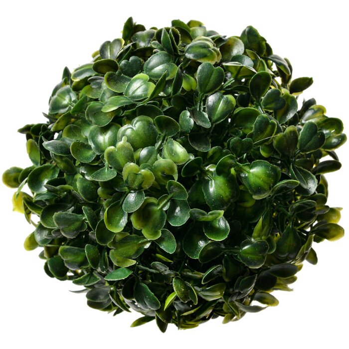 Clayre & Eef 6PL0325XS Bola decorativa de boj Ø 12 cm Verde