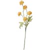 Clayre & Eef 6PL0331Y Decoración rama flores amarillas hojas verdes 5x5x50 cm
